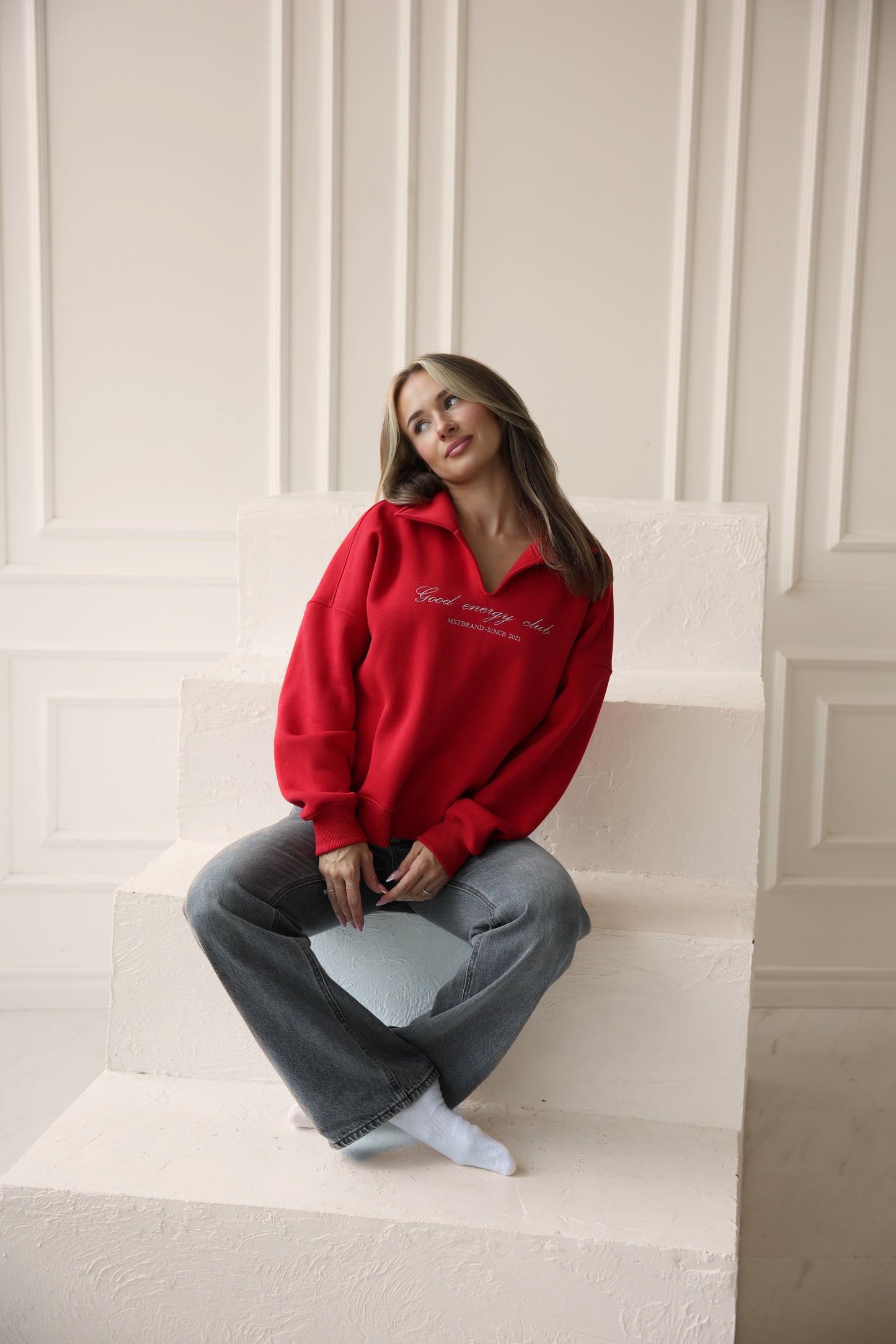 Limited edition sweatshirt / christmas red