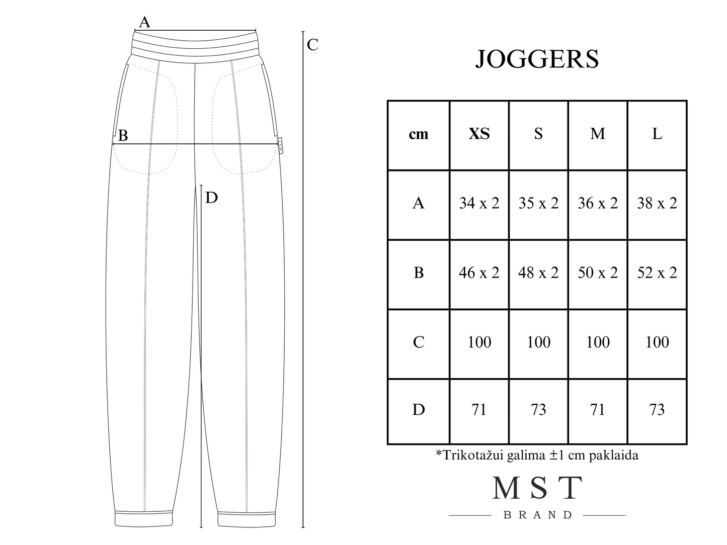 Joggers / cacao