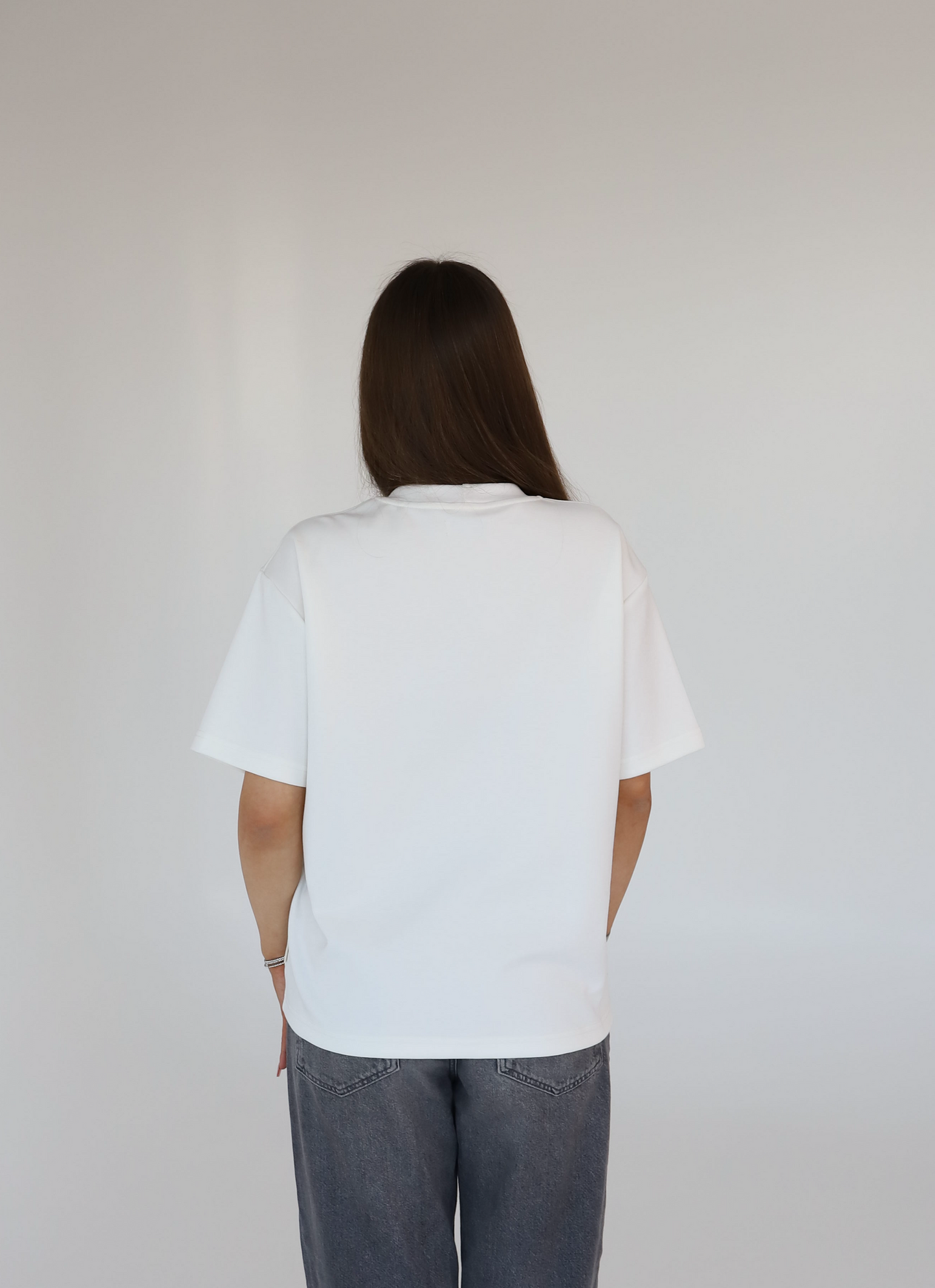 Premium cotton Tshirt / off white