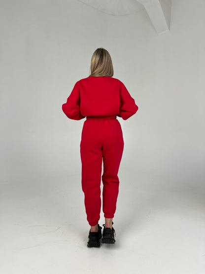 BAGGY SWEATPANTS / RED