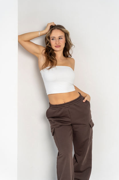 Cargo pants / taupe