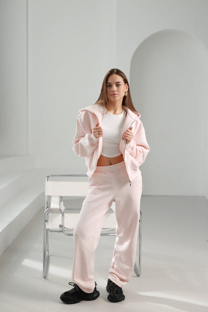 Limited straight leg / cloud pink