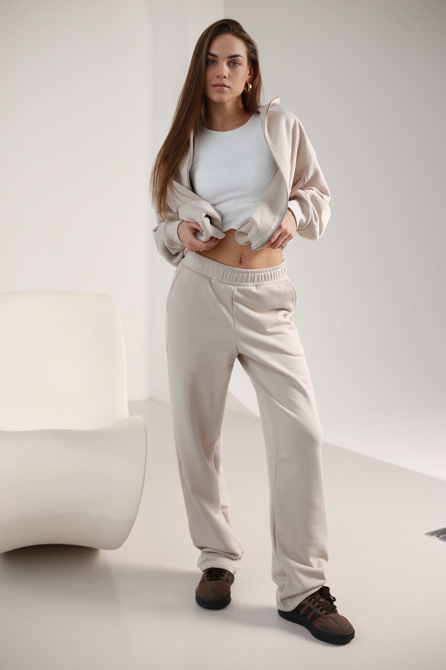 Straight leg / beige