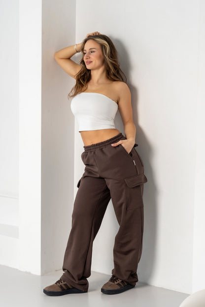 Cargo pants / taupe