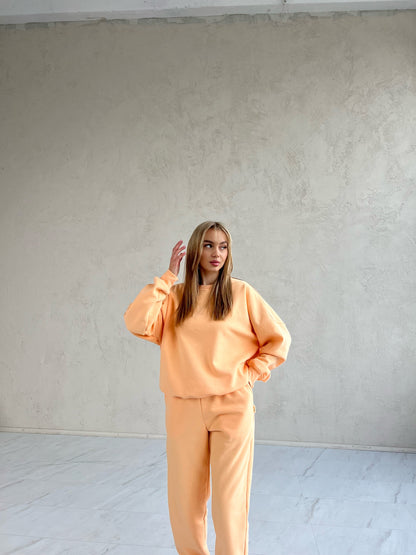 SWEATSHIRT / PEACH