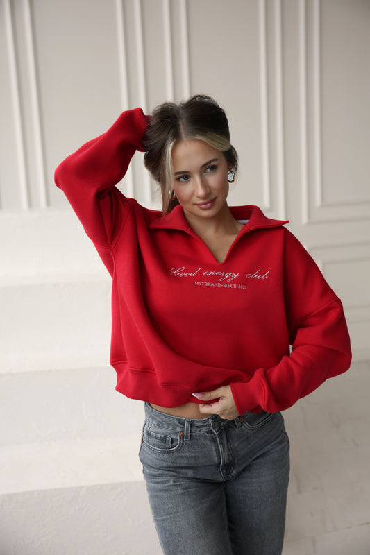 Limited edition sweatshirt / christmas red