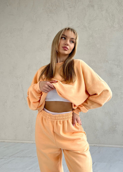 SWEATSHIRT / PEACH