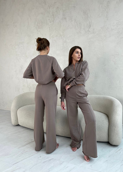 Wide leg / cacao