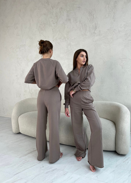 Wide leg / cacao