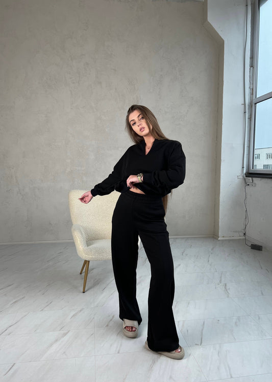 Wide leg / black