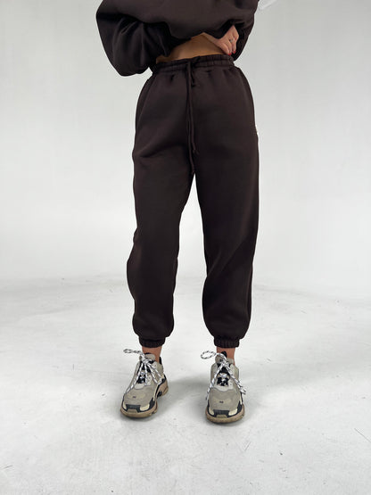 BAGGY SWEATPANTS / CHOCO