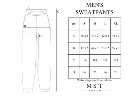 MEN'S SWEATPANTS / BLACK