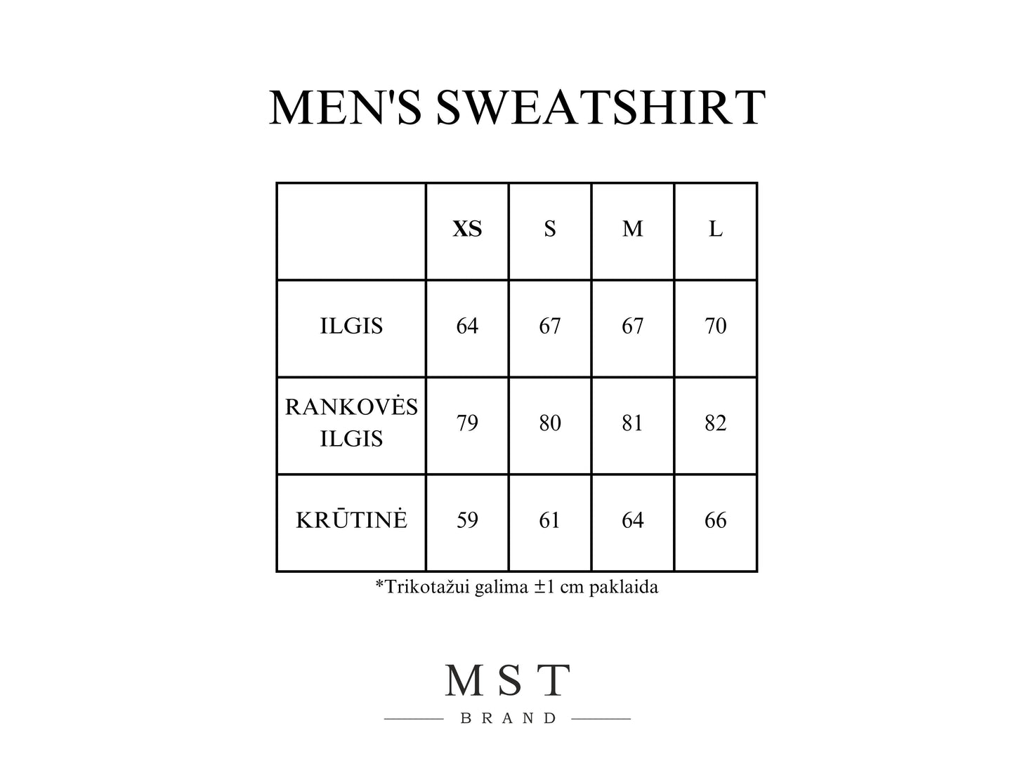 MEN'S SWEATSHIRT / GRAPHITE