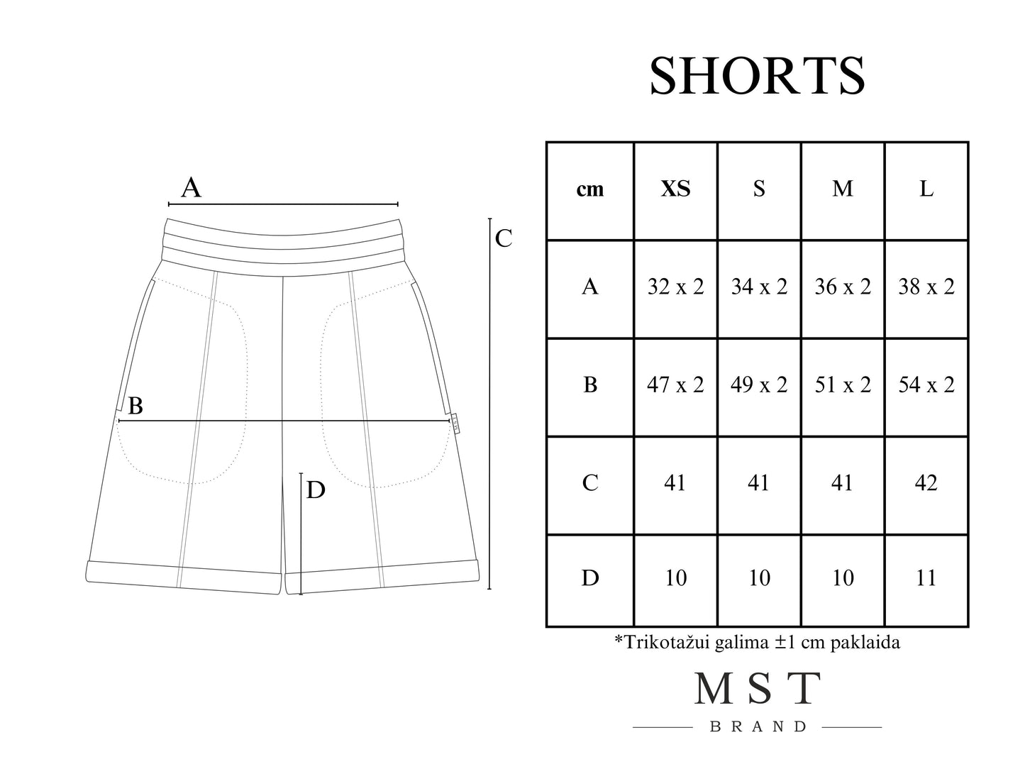 SHORTS / CHOCO