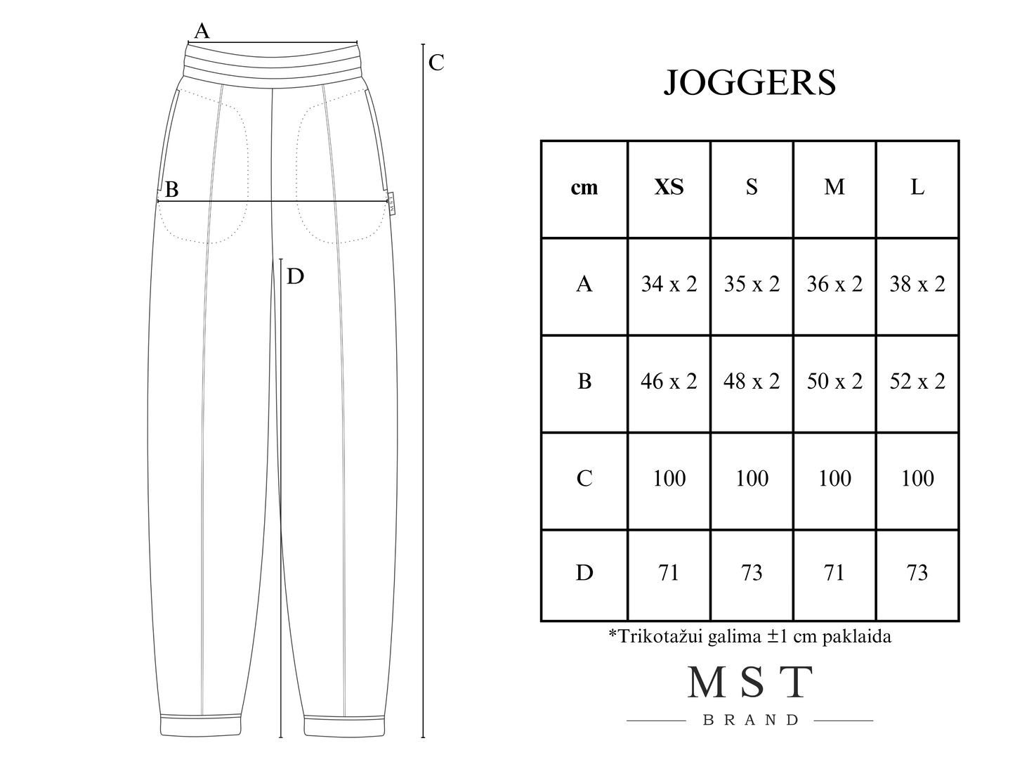 JOGGERS / CACAO