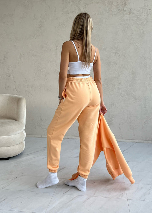 SWEATPANTS / PEACH