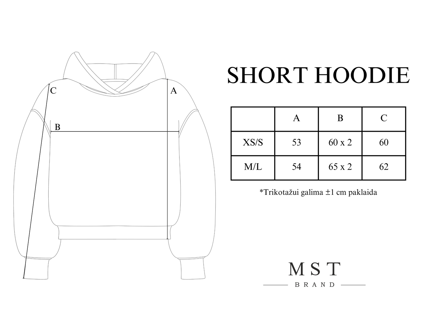 SHORT HOODIE / MOKKA